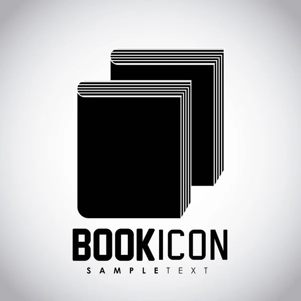 Book icon  design — Stock Vector