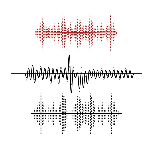 Музыкальный звук — стоковый вектор