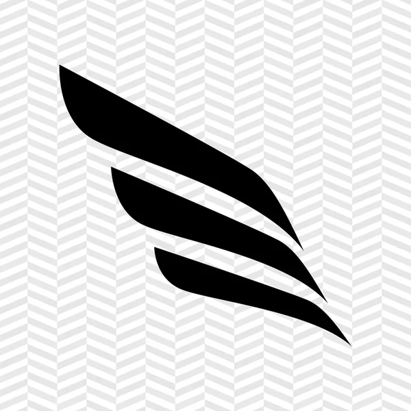 Křídla ikony designu — Stockový vektor