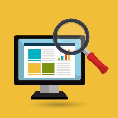 iş düz simgesi tasarım