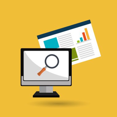 iş düz simgesi tasarım