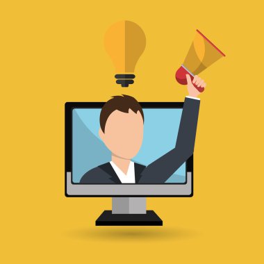 izole iş adamı tasarım