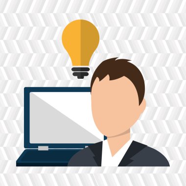 izole iş adamı tasarım