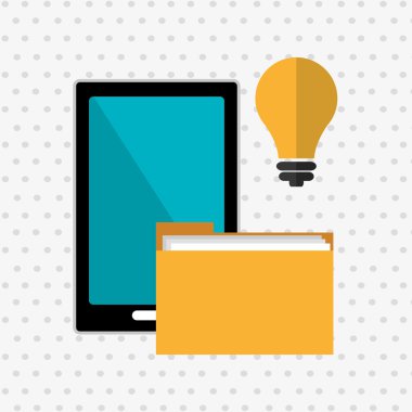 iş düz simgesi tasarım