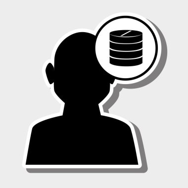 tıbbi düz simgesi tasarım