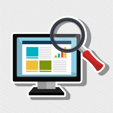 iş düz simgesi tasarım