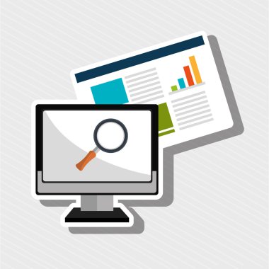 iş düz simgesi tasarım