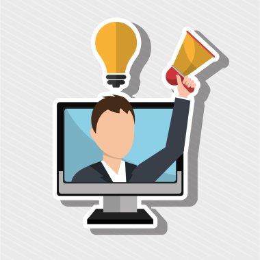 izole iş adamı tasarım