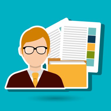 izole iş adamı tasarım