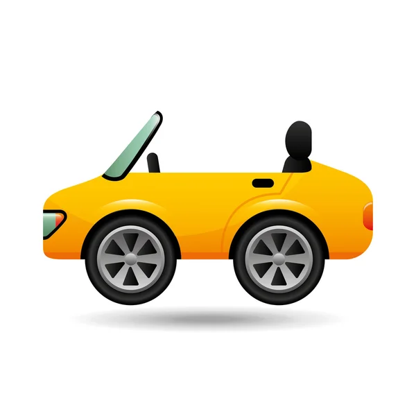 Desain ikon kendaraan - Stok Vektor