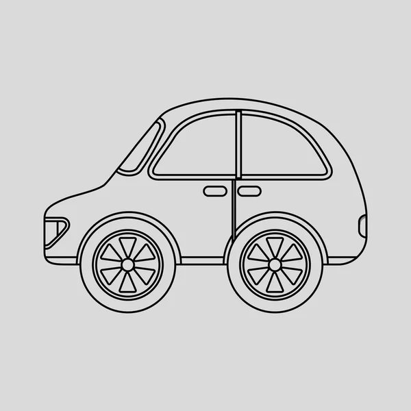 Design icona del veicolo — Vettoriale Stock