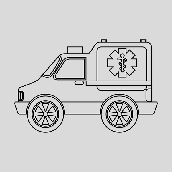 Diseño del icono del vehículo — Vector de stock
