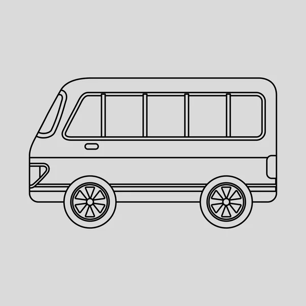 Design pictogramă vehicul — Vector de stoc