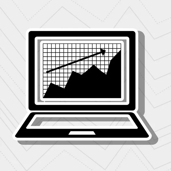 Design de ícone plano de negócios —  Vetores de Stock