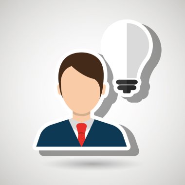 izole iş adamı tasarım