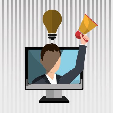 izole iş adamı tasarım