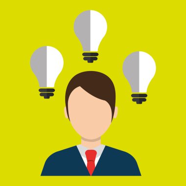 izole iş adamı tasarım