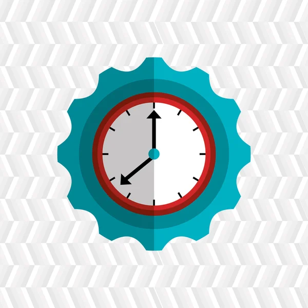 Conception de gestion du temps — Image vectorielle