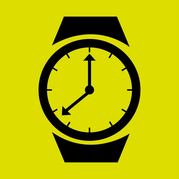 Design dell'icona piatta del tempo — Vettoriale Stock