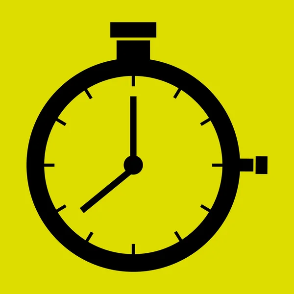 Tiempo plano icono de diseño — Archivo Imágenes Vectoriales