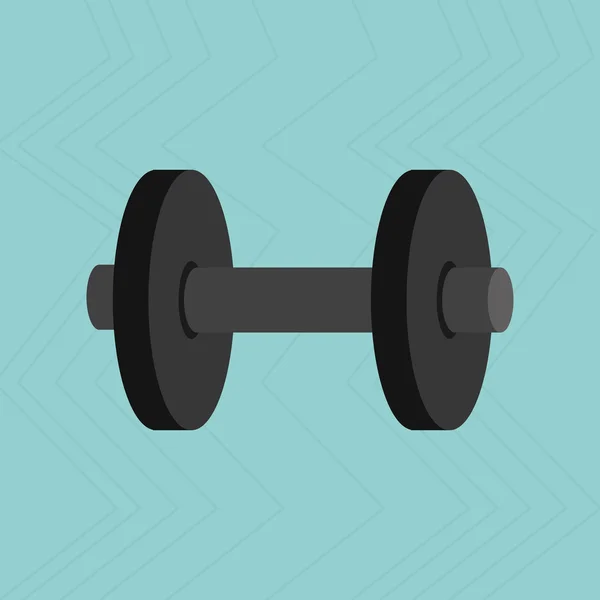 Design de equipamentos de fitness — Vetor de Stock