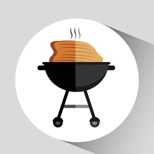 美味烧烤设计 — 图库矢量图片