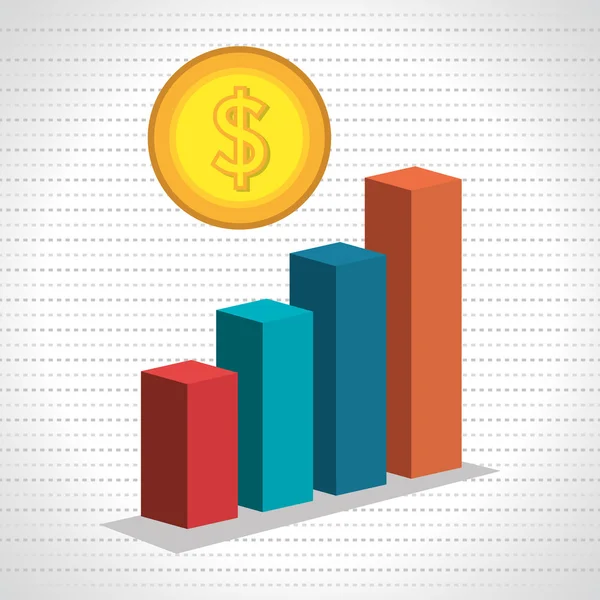 Diseño del concepto de financiación — Vector de stock