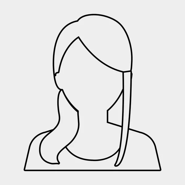 Usuário avatar design — Vetor de Stock