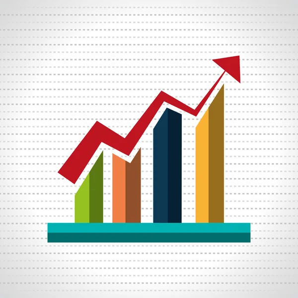 Financování koncepce designu — Stockový vektor