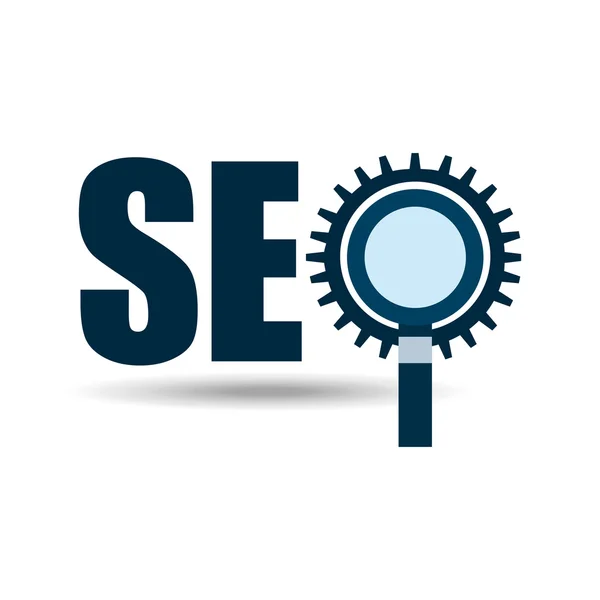 Diseño de concepto SEO — Vector de stock