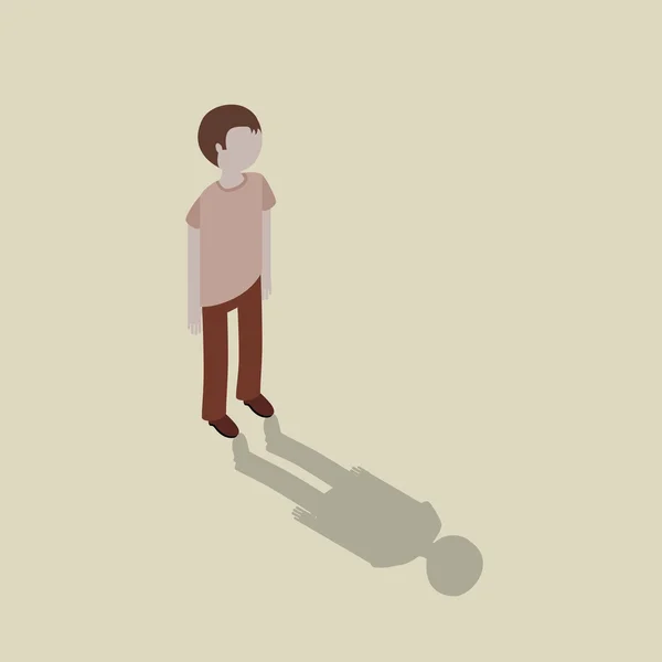 Conception Isometric People — Image vectorielle