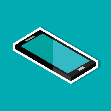 teknoloji izometrik tasarım