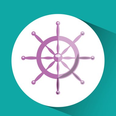 Deniz düz simgesi tasarım