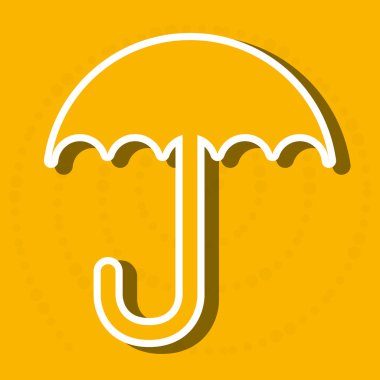 Şemsiye simgesi tasarım