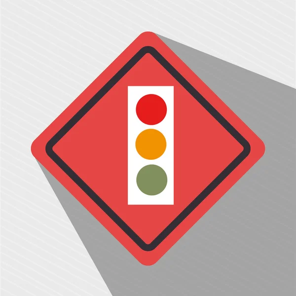 Road sign design — Stock Vector