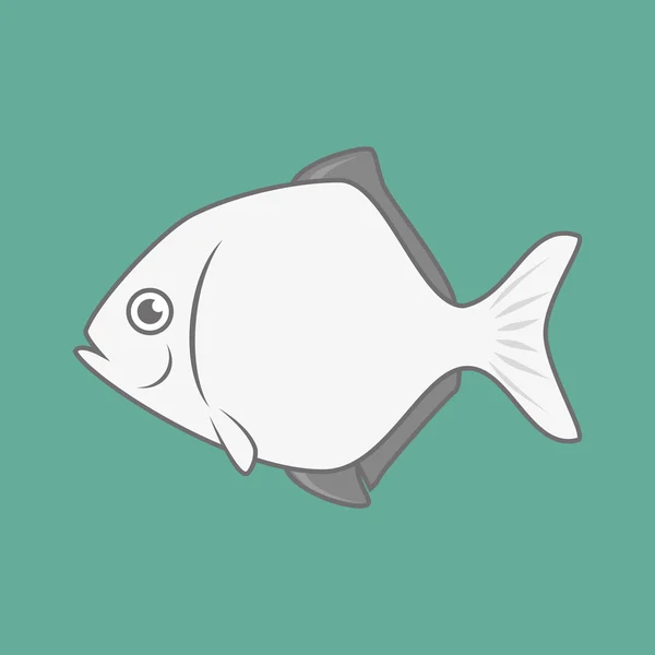 Dîner de fruits de mer design — Image vectorielle