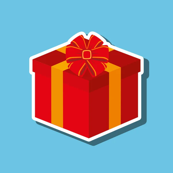 Дизайн коробки подарков — стоковый вектор