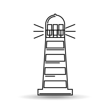 Deniz düz simgesi tasarım