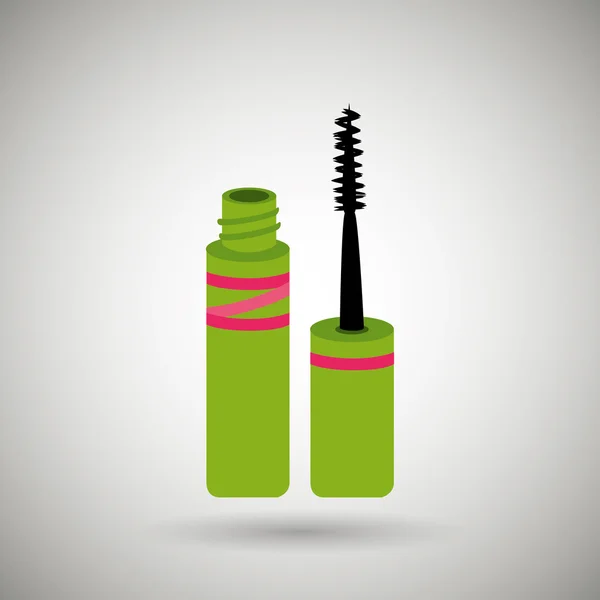 Maquillage femme design — Image vectorielle