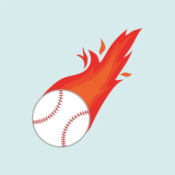 Baseball sport projekt — Wektor stockowy