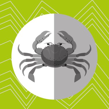 Deniz ürünleri yemek tasarım