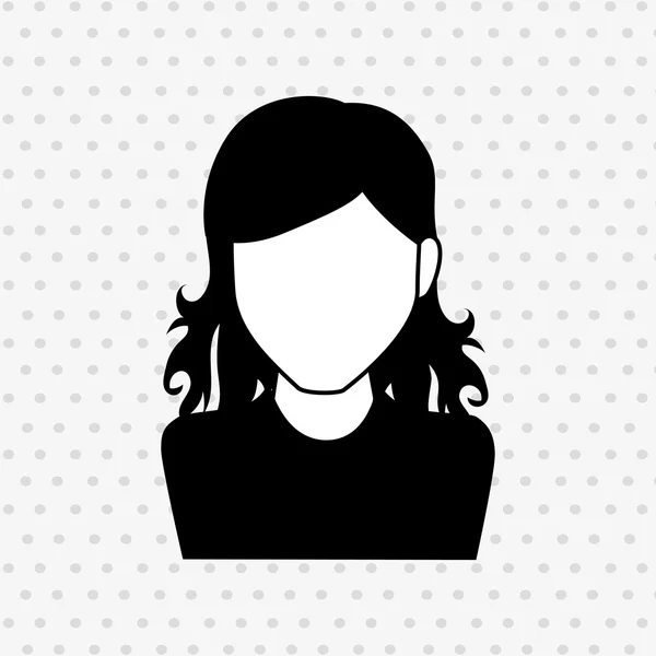 Gebruiker avatar ontwerp — Stockvector