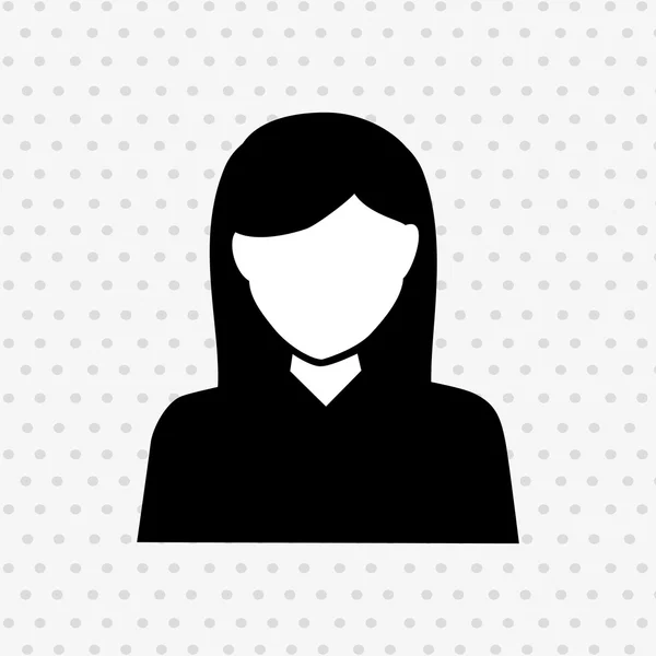 Gebruiker avatar ontwerp — Stockvector