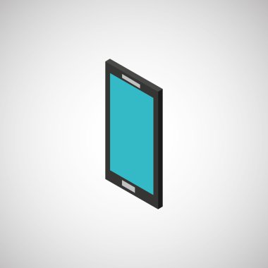 teknoloji izometrik tasarım