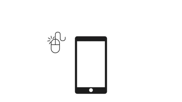 commerce électronique, animation vidéo 