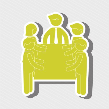 Ekip çalışması kavramı tasarım