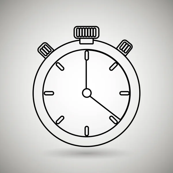 Chronometer ikon tervezés — Stock Vector