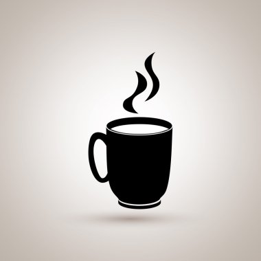 İçecek düz simgesi tasarım