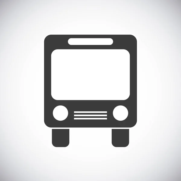 Concepto de bus diseño aislado — Vector de stock