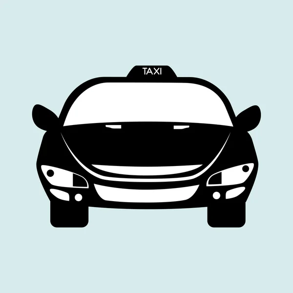 Conception de service de taxi — Image vectorielle